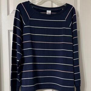 Stars Above Multicolor Striped Sweatshirt